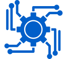 Technology driven service icon